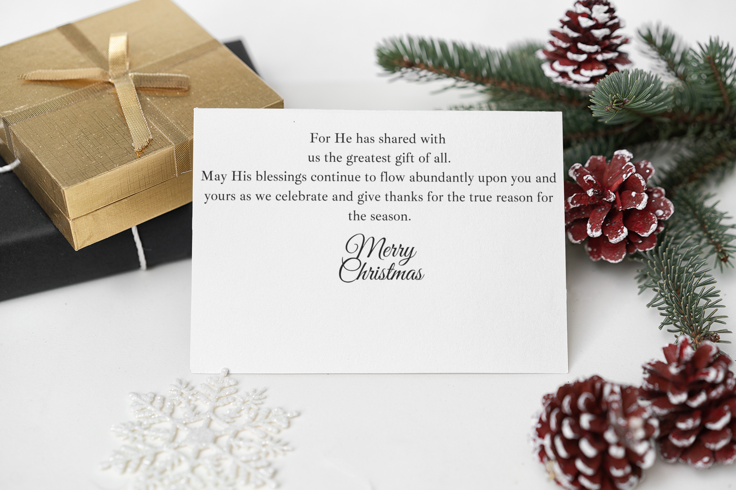 Joy of Christmas (Christmas Card)