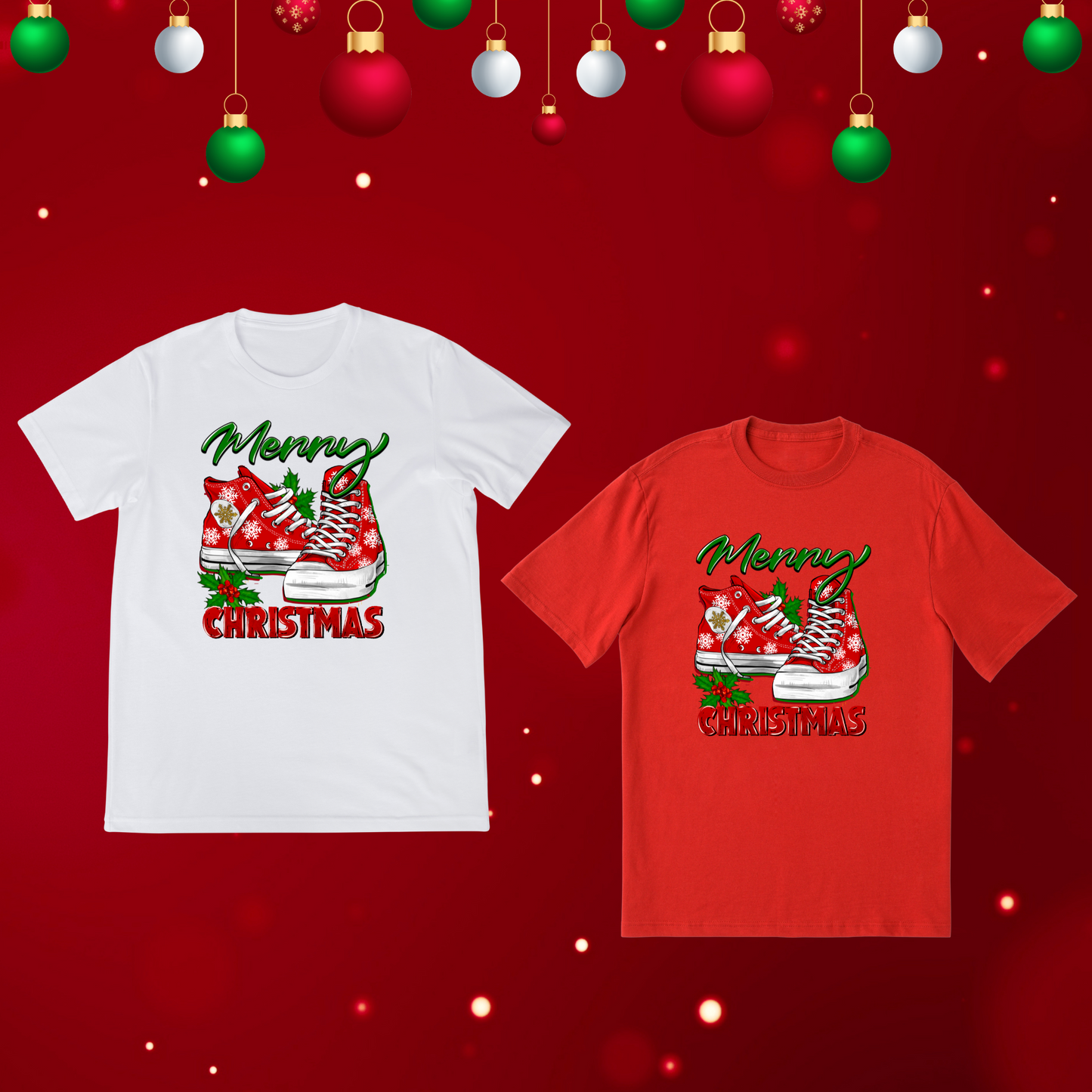 Merry Christmas Allstar Sweatshirt