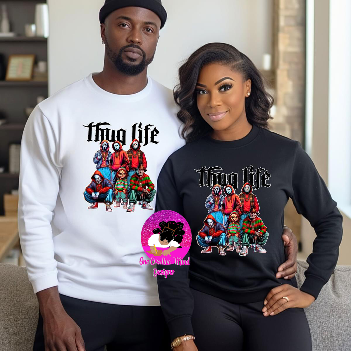 Thug Life Guys Image (Sweatshirt)