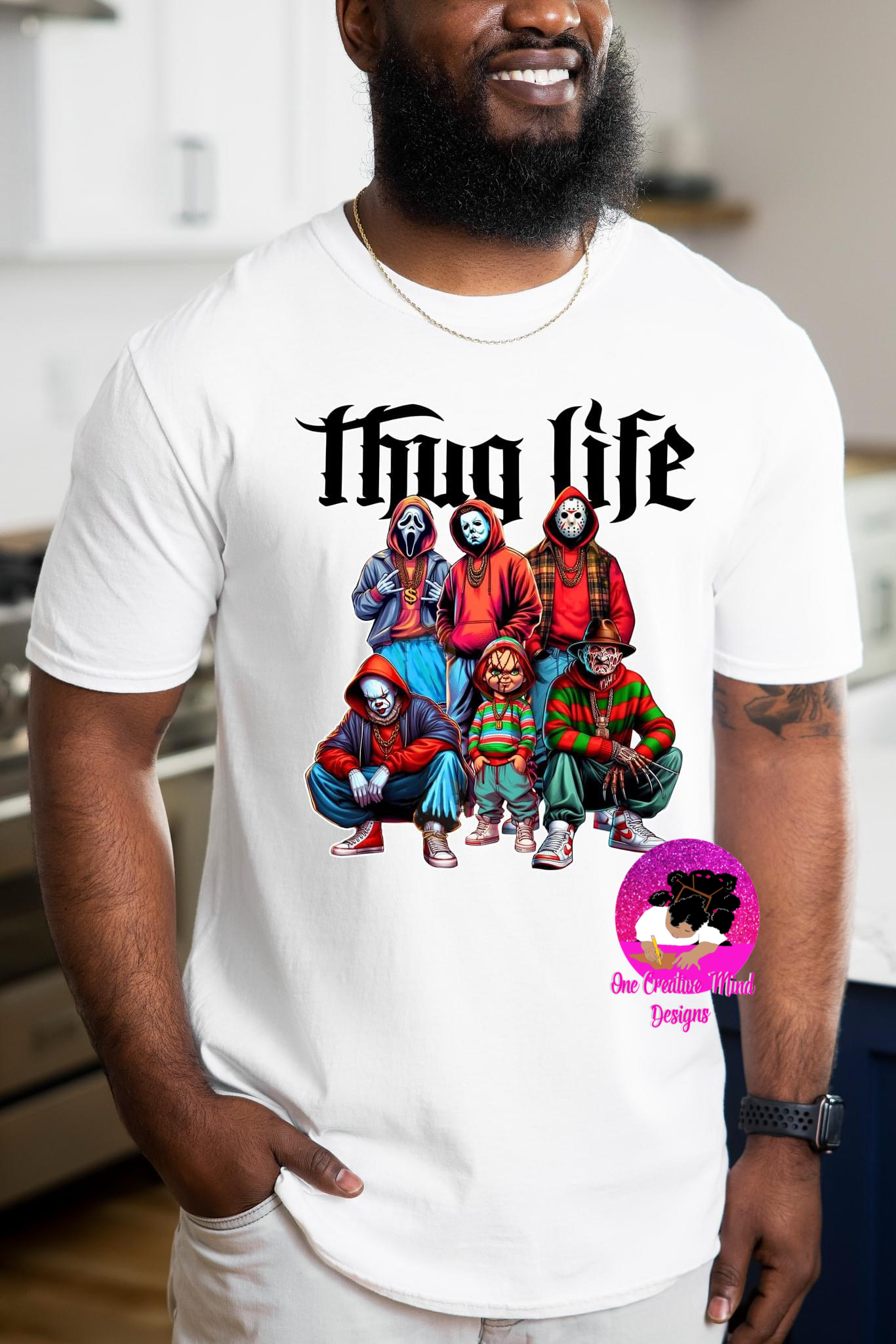 Thug Life (Guys) Short Sleeve T-Shirt