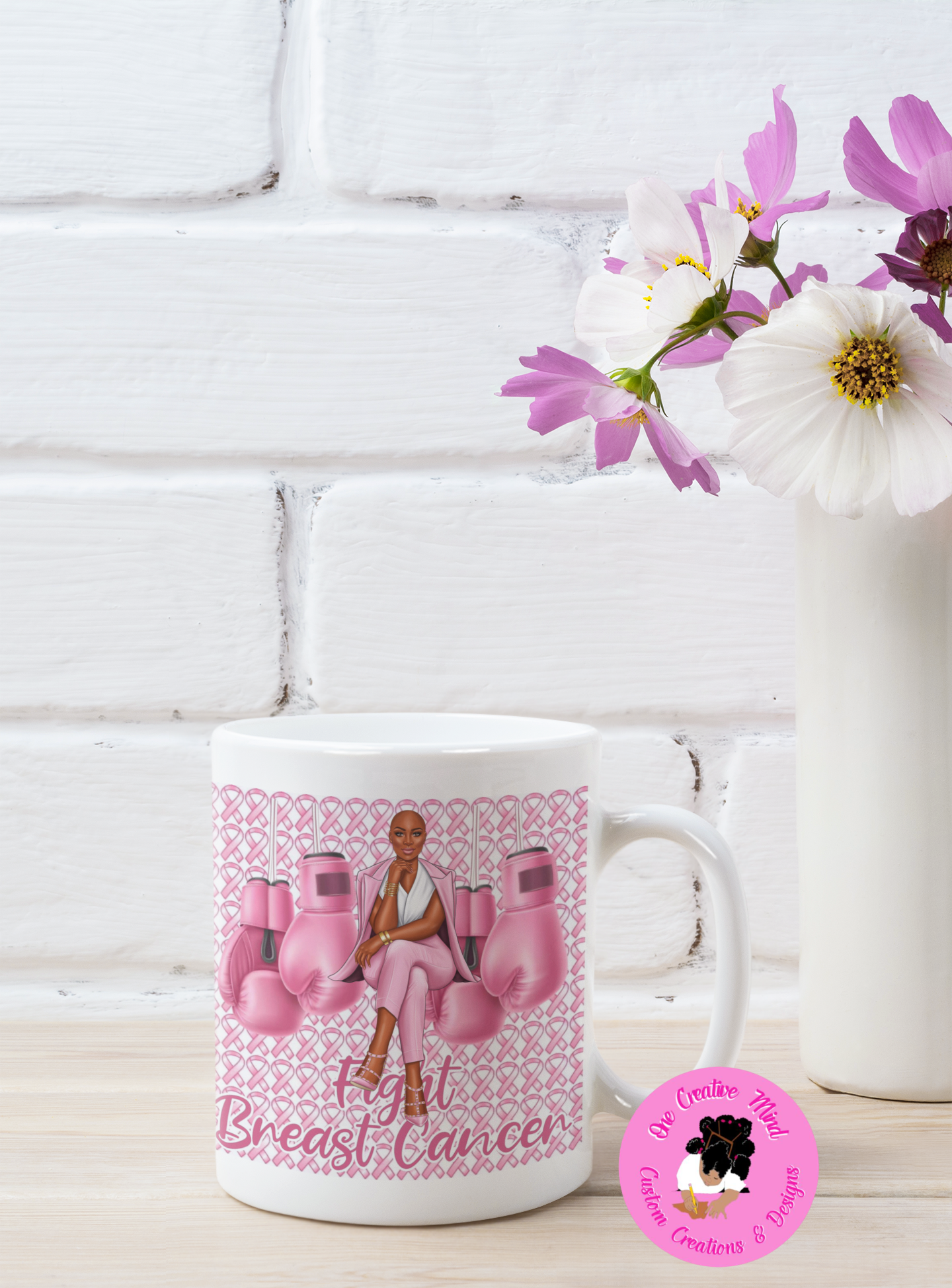 FIGHT BREAST CANCER MUG