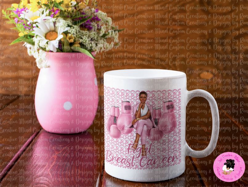 FIGHT BREAST CANCER MUG