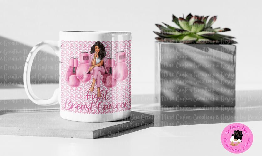 FIGHT BREAST CANCER MUG