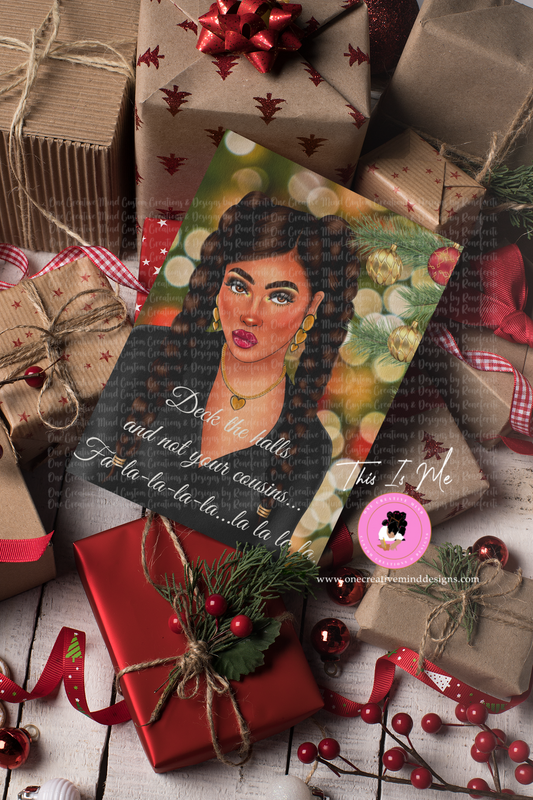 Deck The Halls (Greeting Card) Blank