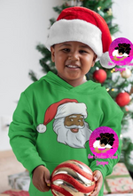 Load image into Gallery viewer, Black Santa Shirt KIDS (YOUTH)
