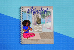 Mindset Is Everything Spiral Notebook