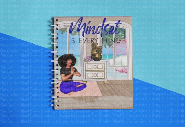 Mindset Is Everything Spiral Notebook