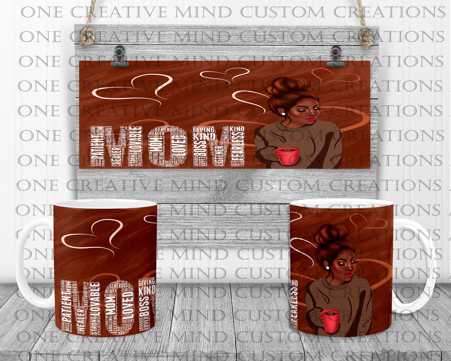 Mother's Day - Shirt & Mug Set in Mocha