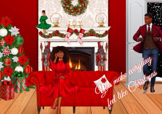 Christmas With You Greeting Card