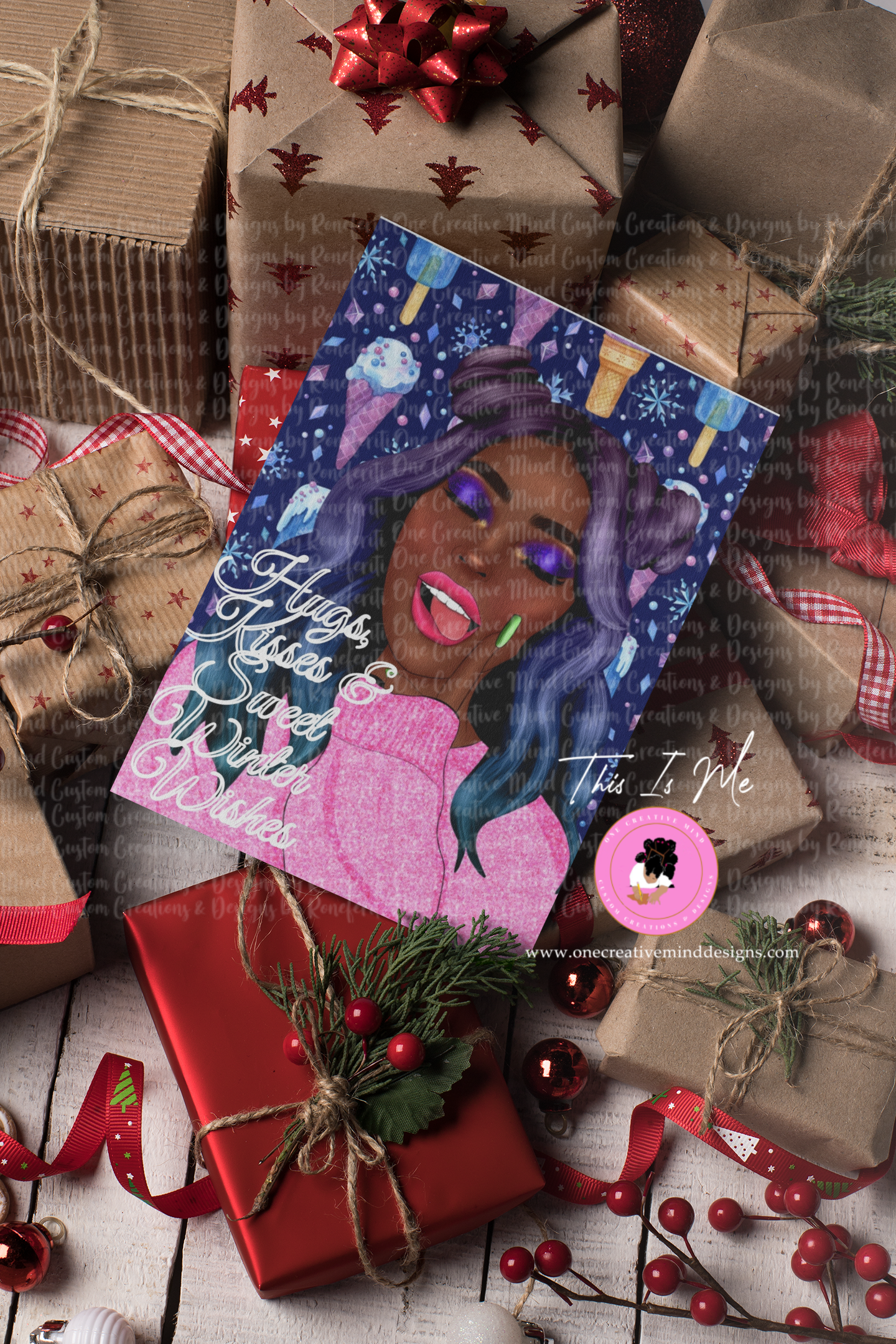 Warm Winter Wishes (Greeting Card)