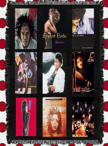 R&B THROWBACKS Throw Blanket